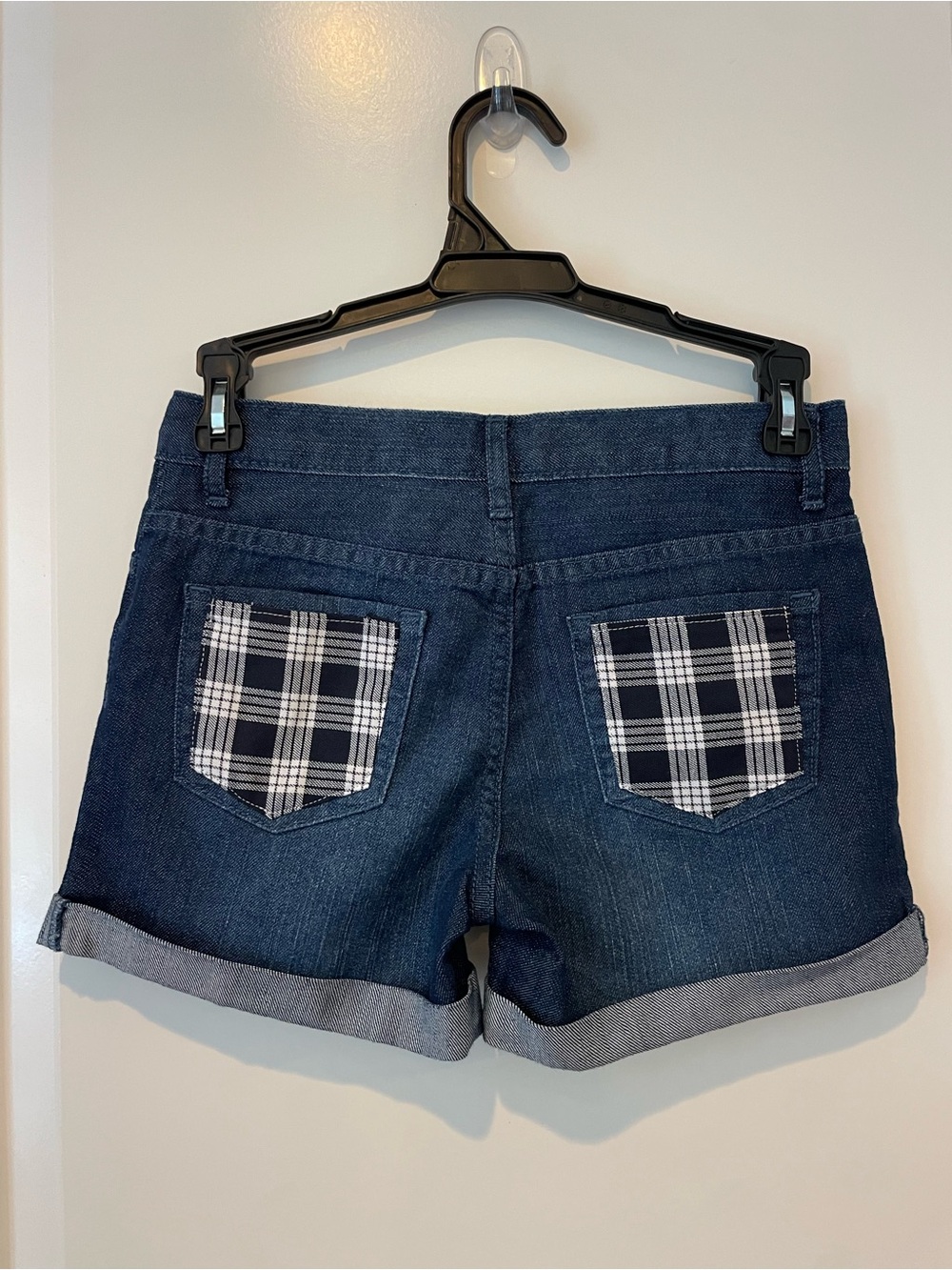 Girls Palaka Pocket Shorts; Aloha, Hawaii Style